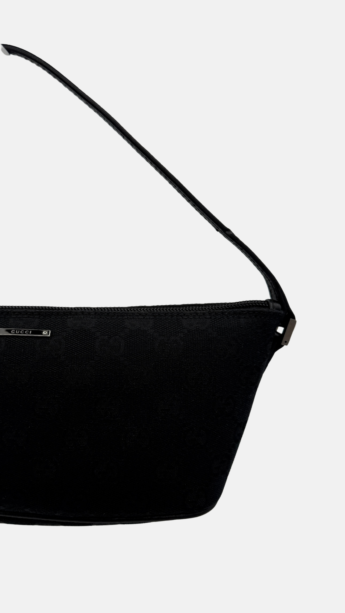GUCCI MONOGRAM BOAT POCHETTE