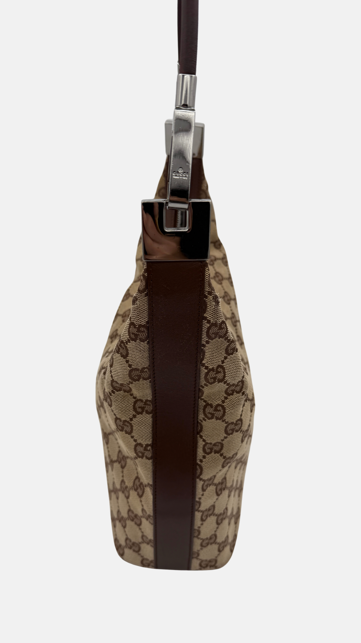 GUCCI GG CANVAS HOBO BAG