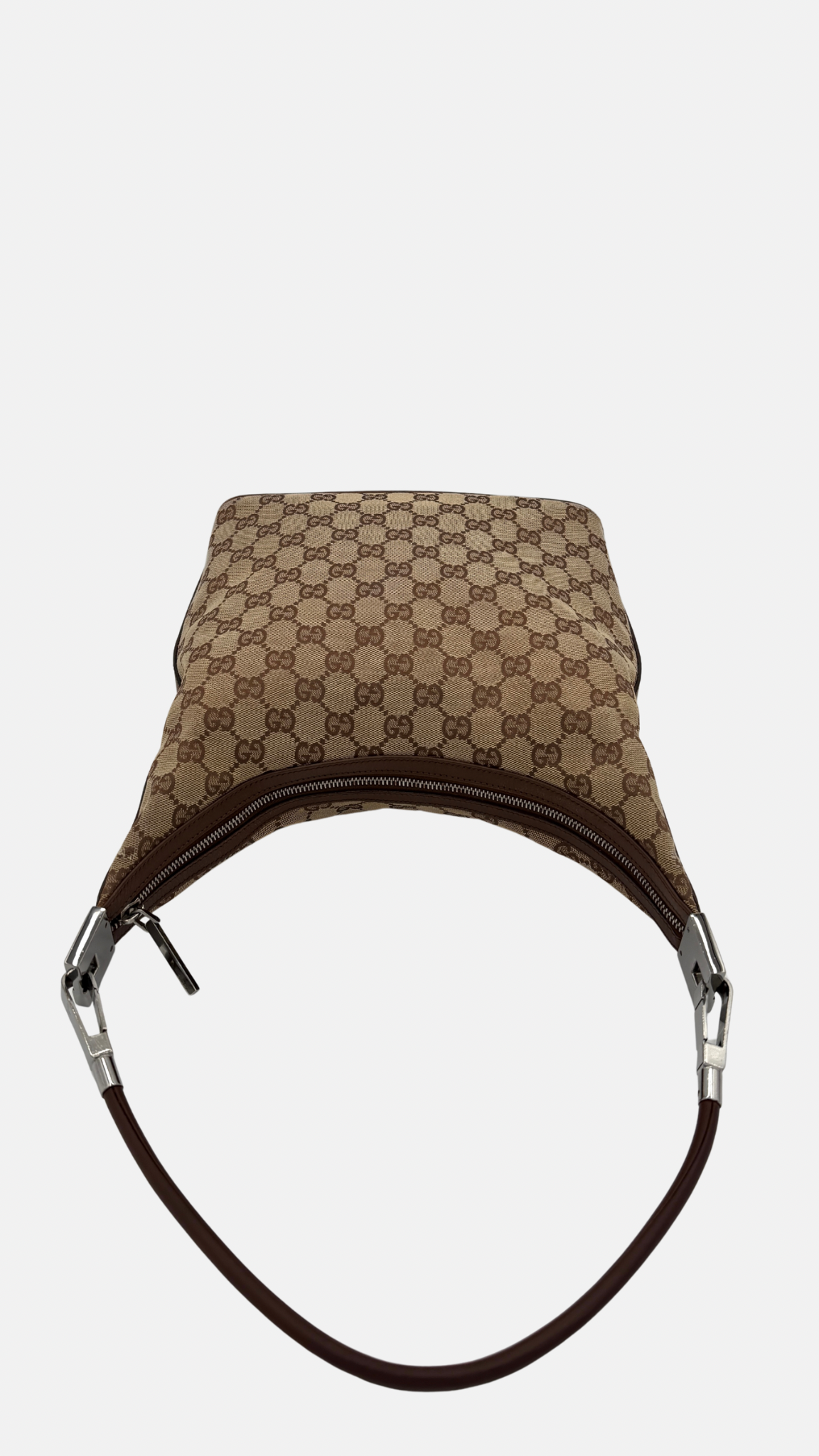 GUCCI GG CANVAS HOBO BAG