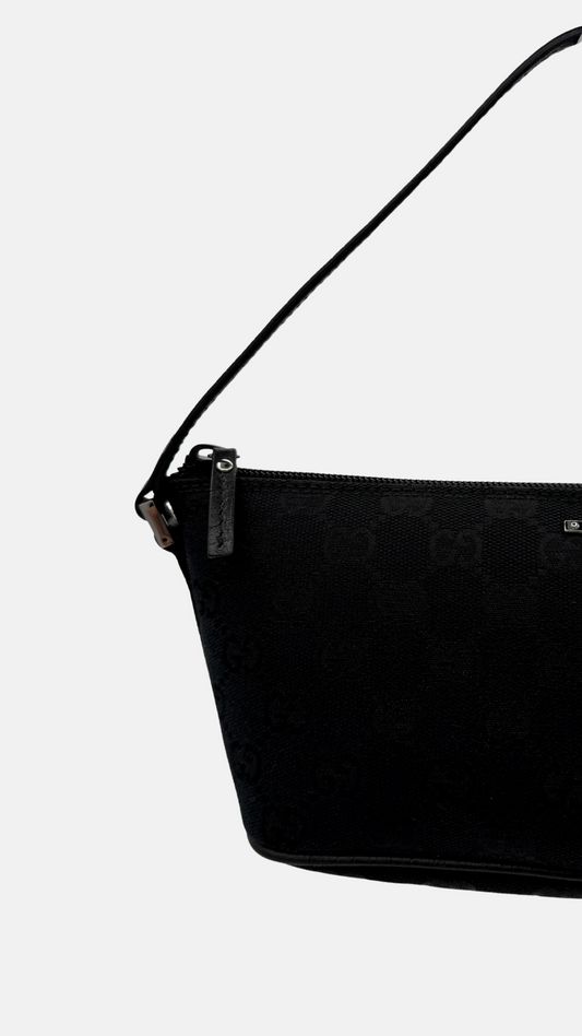 GUCCI MONOGRAM BOAT POCHETTE