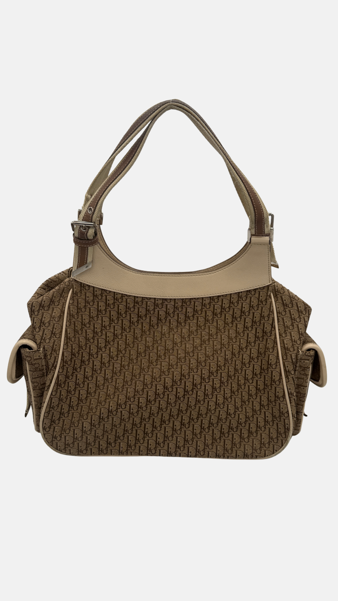 DIOR MONOGRAM COLUMBUS HOBO BAG