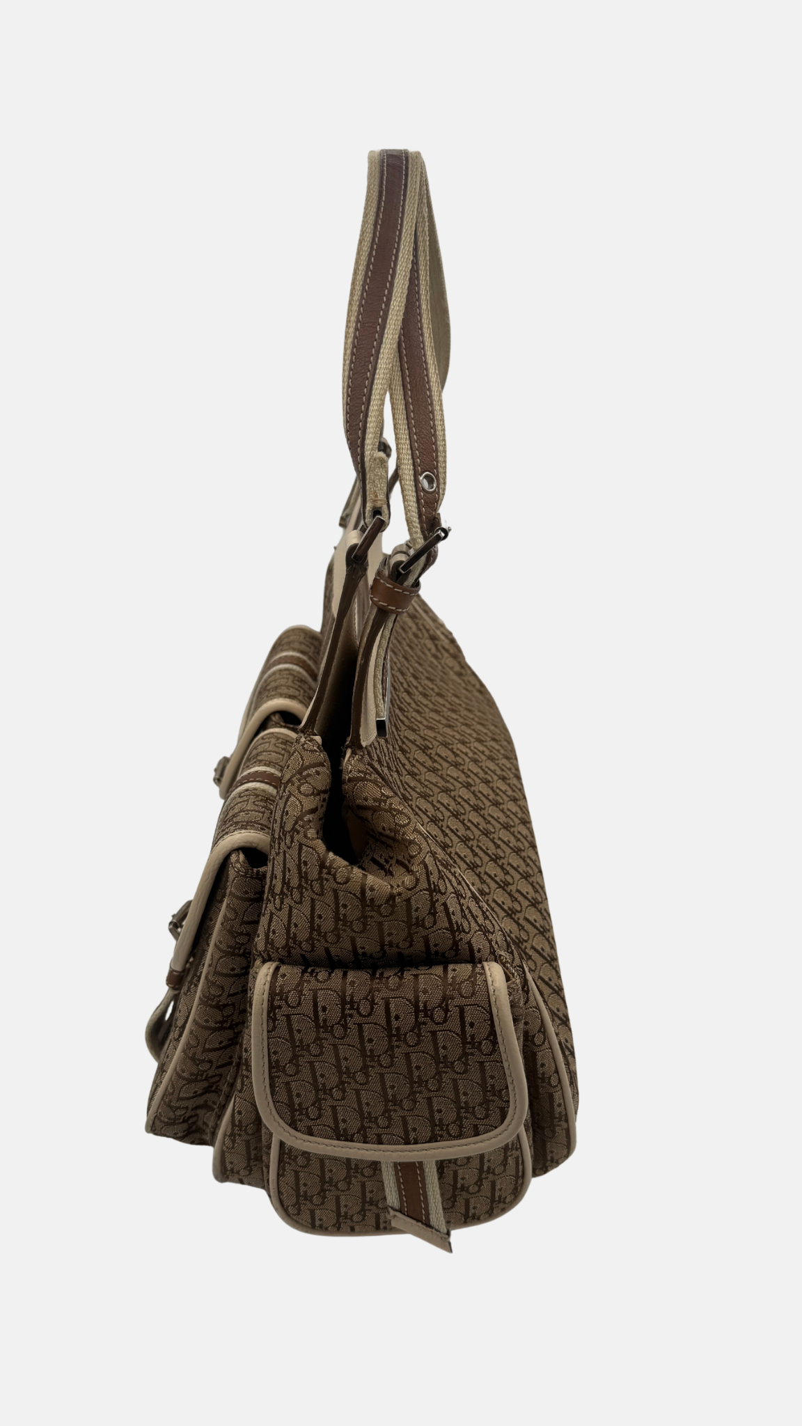 DIOR MONOGRAM COLUMBUS HOBO BAG
