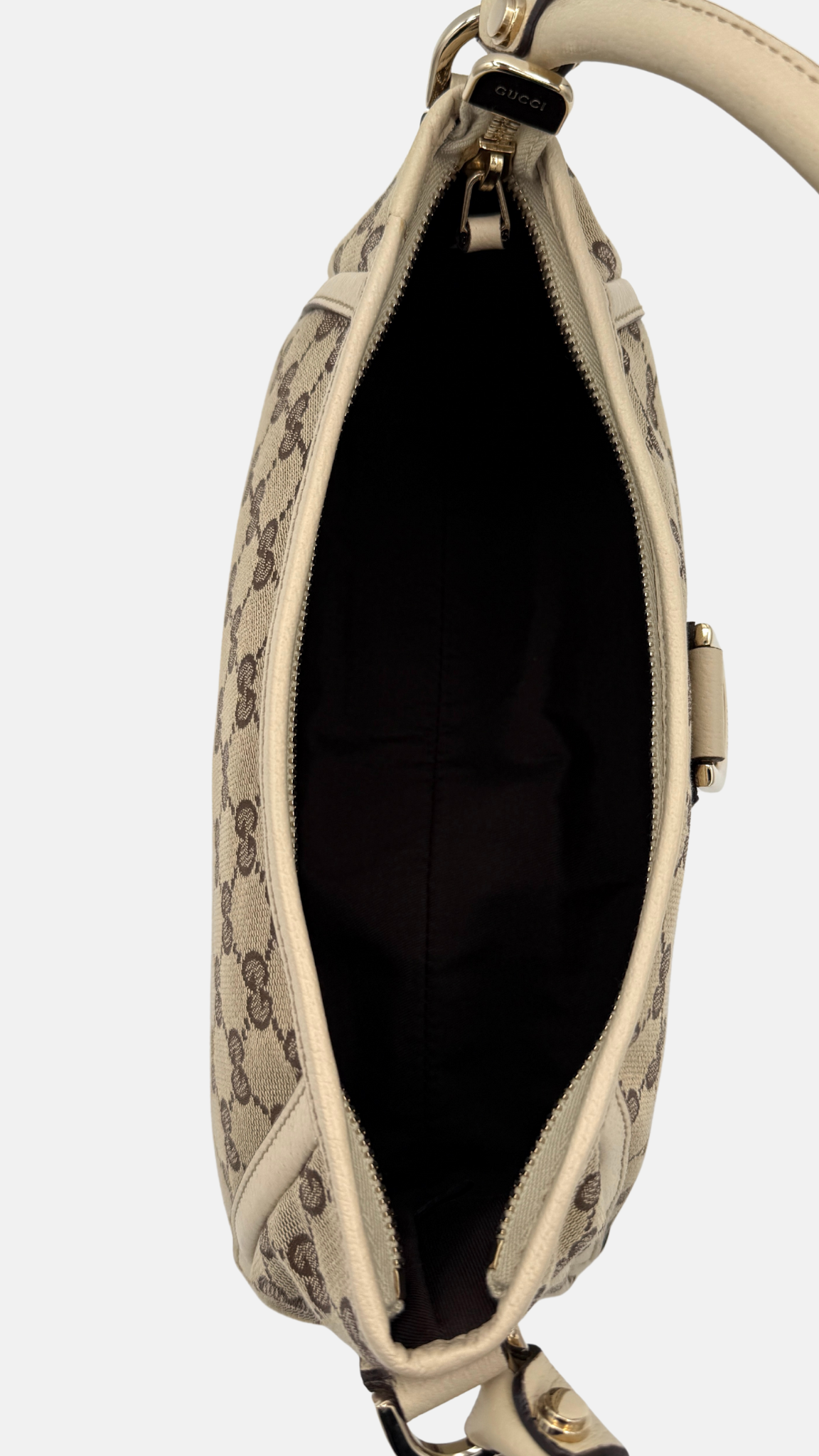 GUCCI MONOGRAM CANVAS POCHETTE