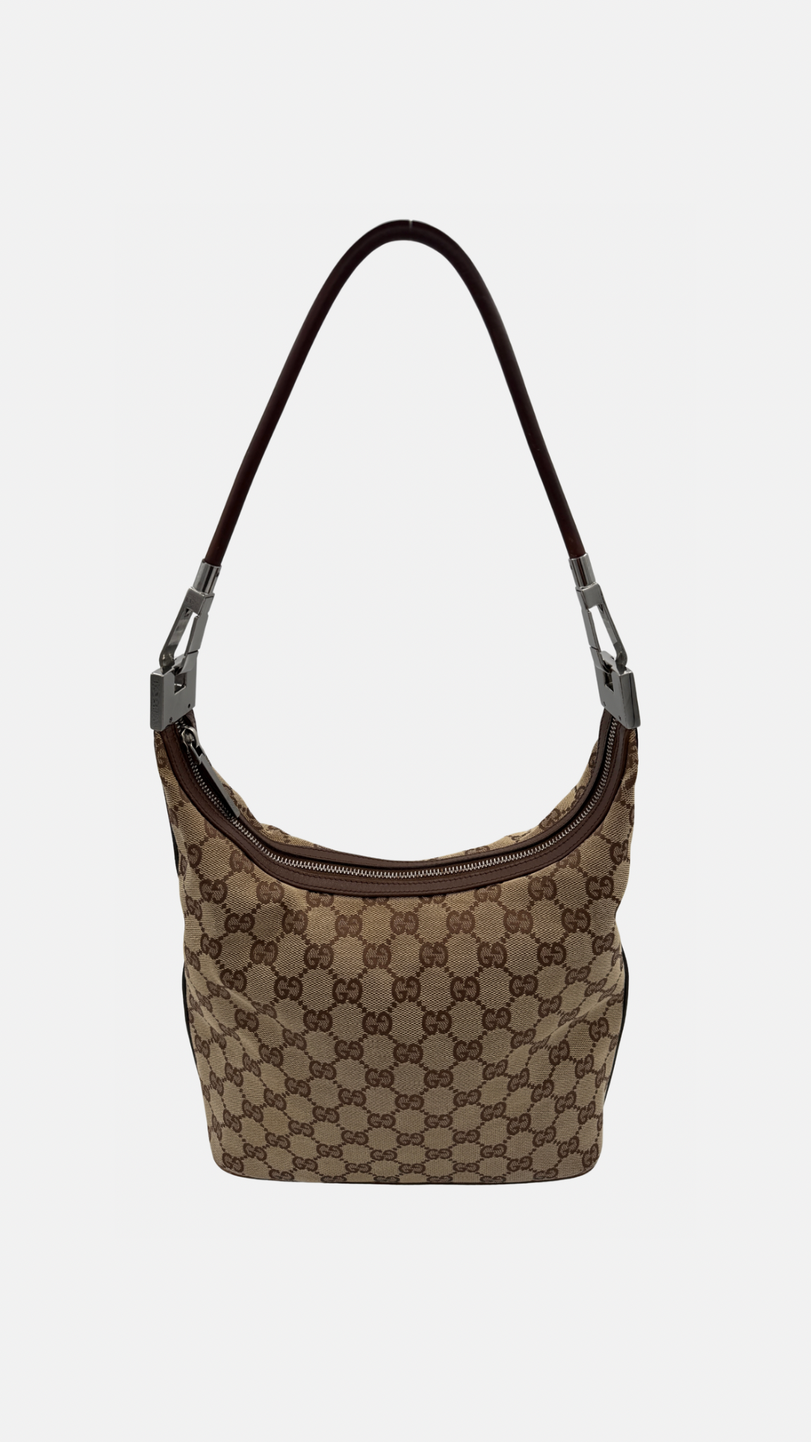 GUCCI GG CANVAS HOBO BAG