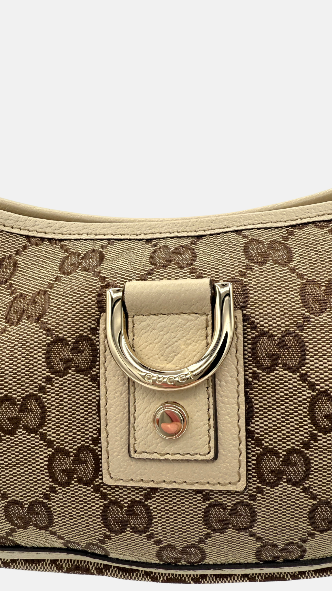 GUCCI MONOGRAM CANVAS POCHETTE