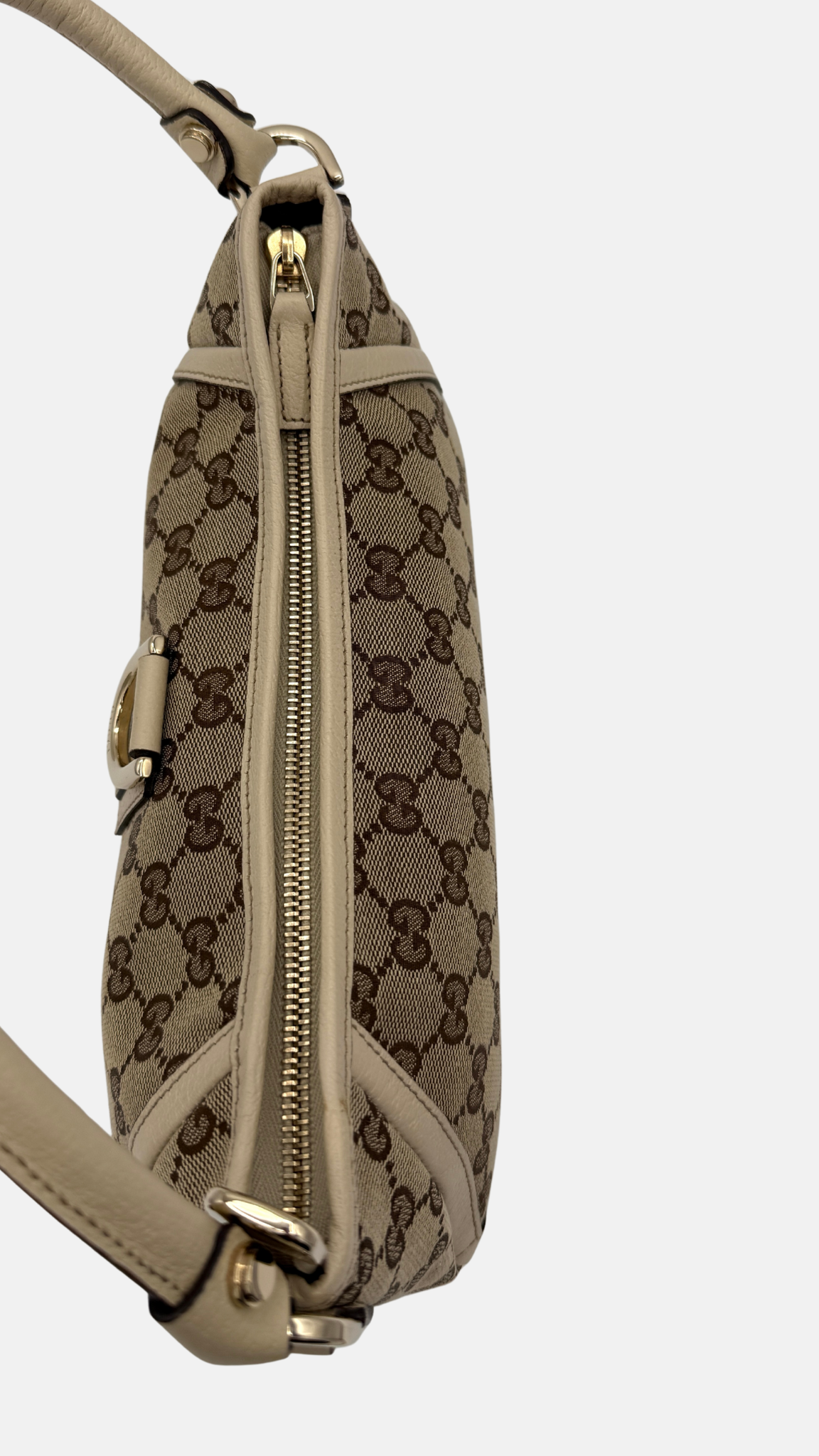 GUCCI MONOGRAM CANVAS POCHETTE