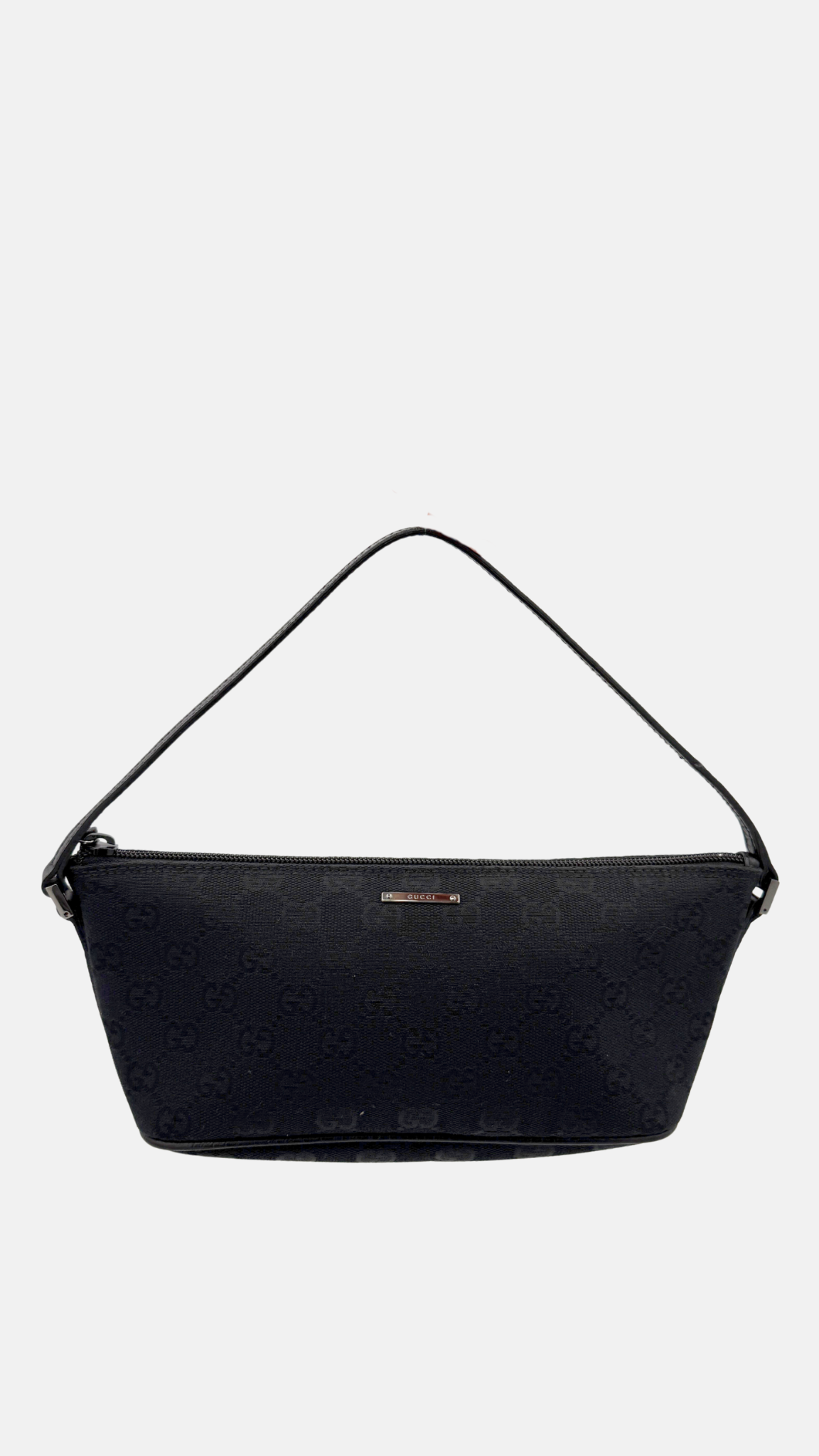 GUCCI MONOGRAM BOAT POCHETTE