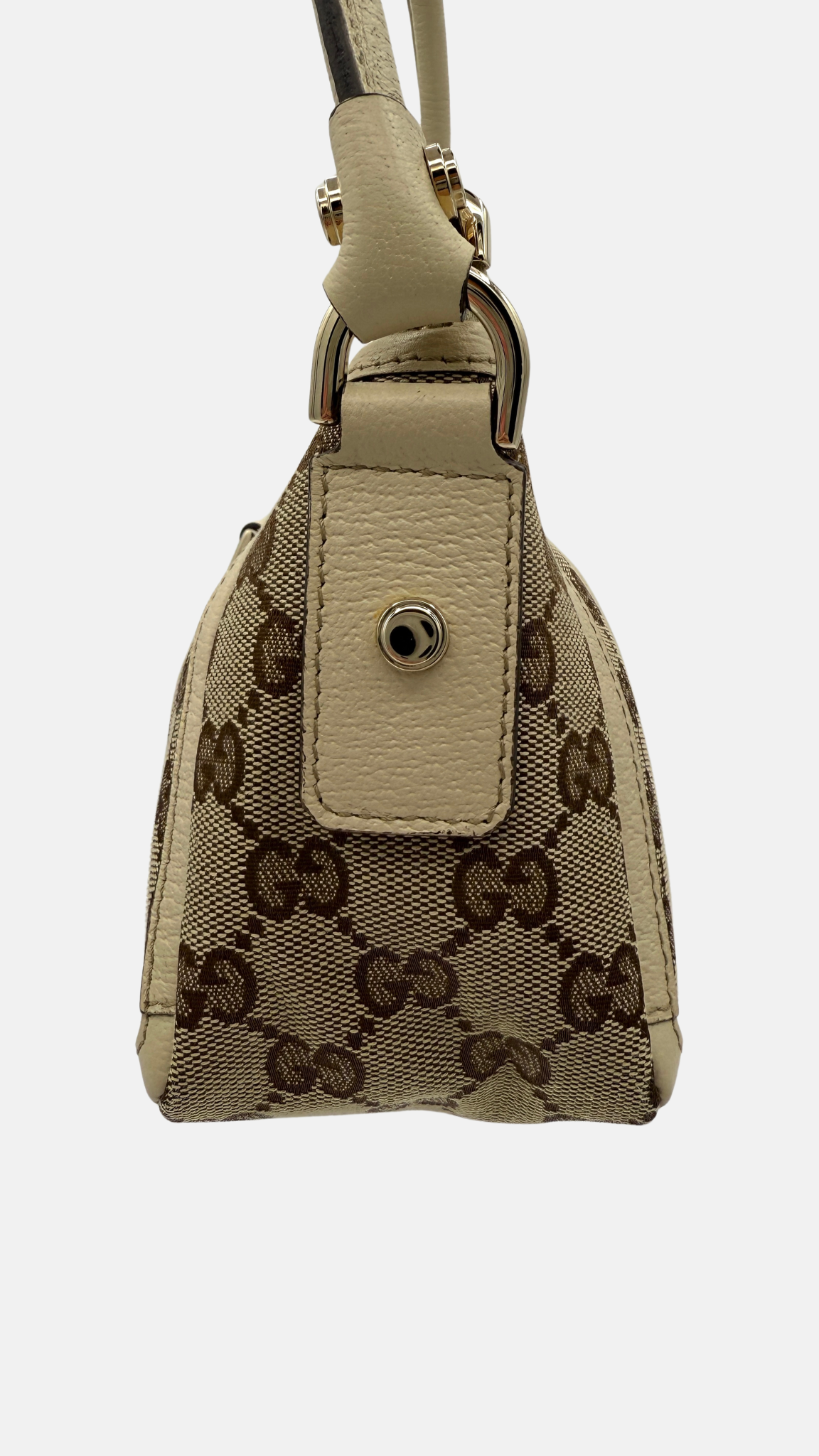 GUCCI MONOGRAM CANVAS POCHETTE