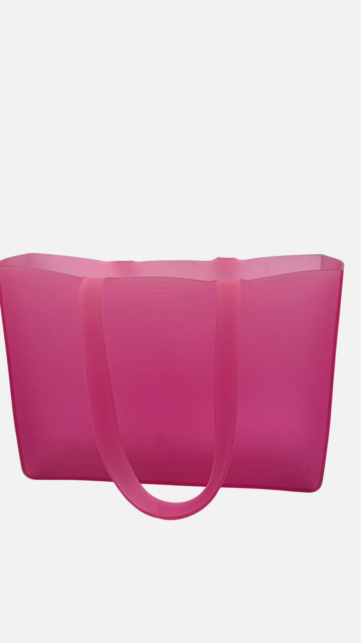 CHANEL RUBBER TOTE BAG