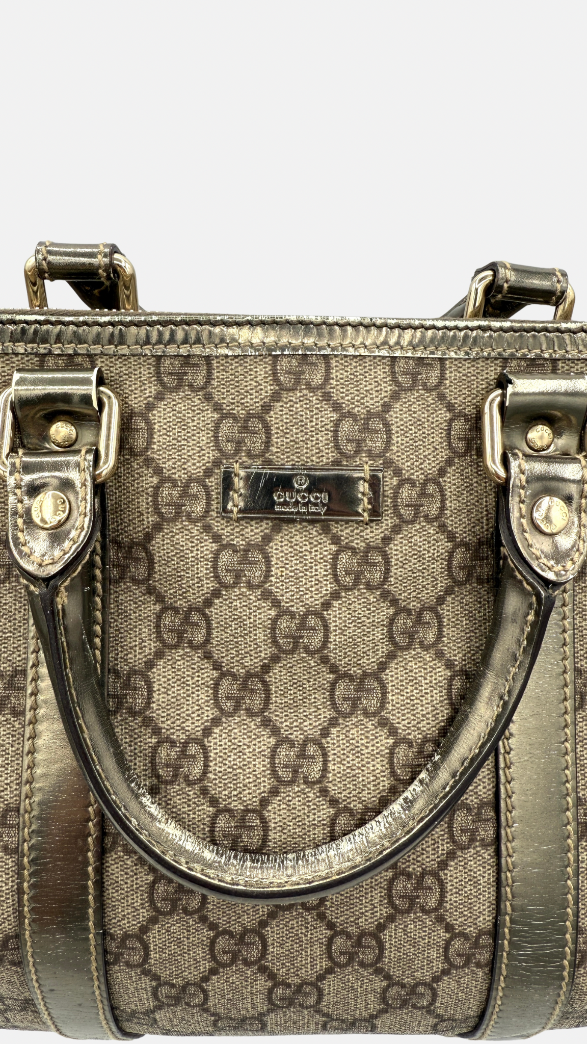 GUCCI GG SUPREME BOSTON BAG