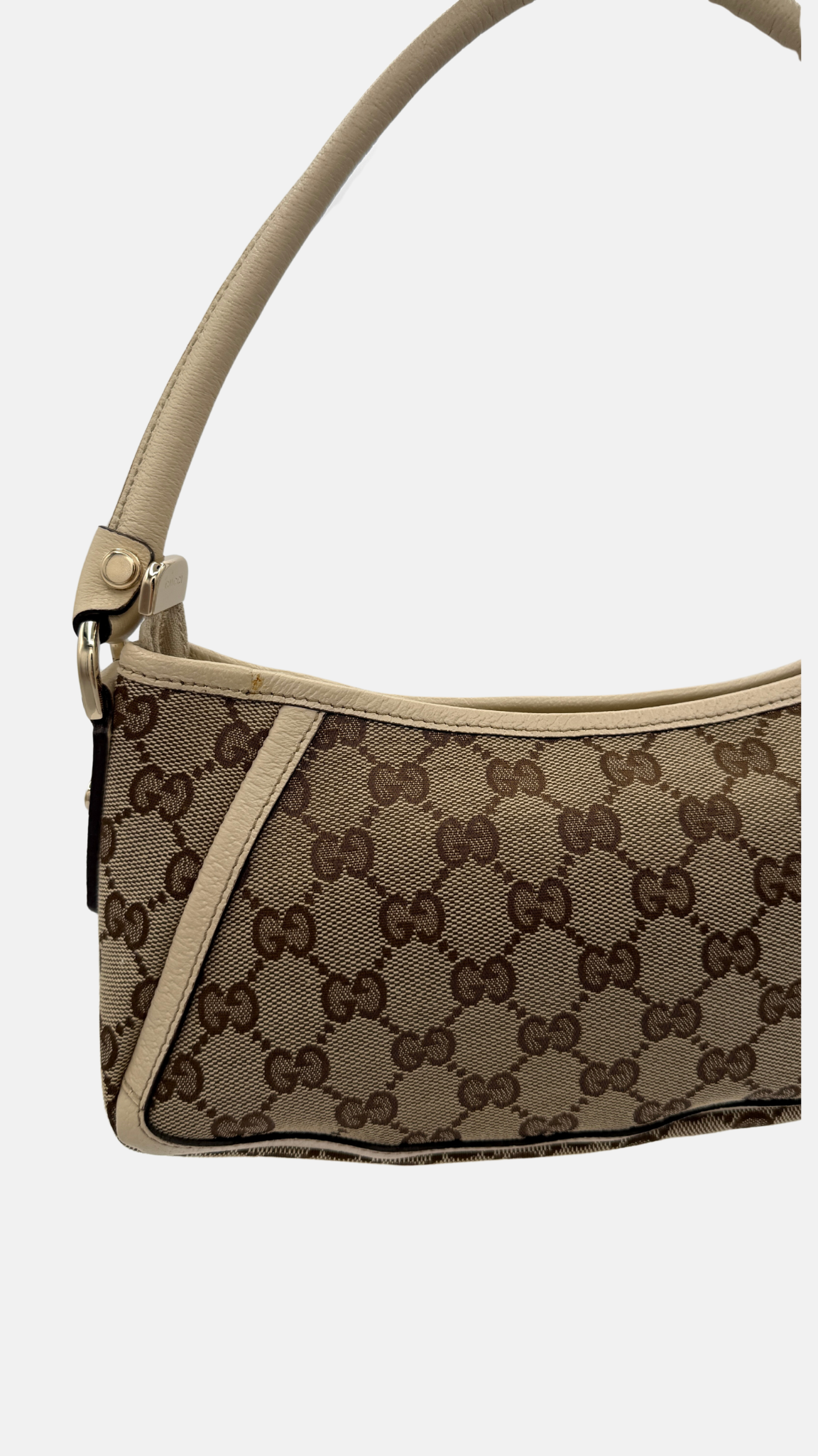 GUCCI MONOGRAM CANVAS POCHETTE