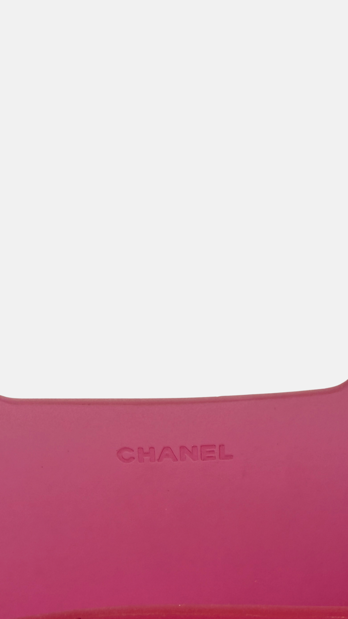 CHANEL RUBBER TOTE BAG