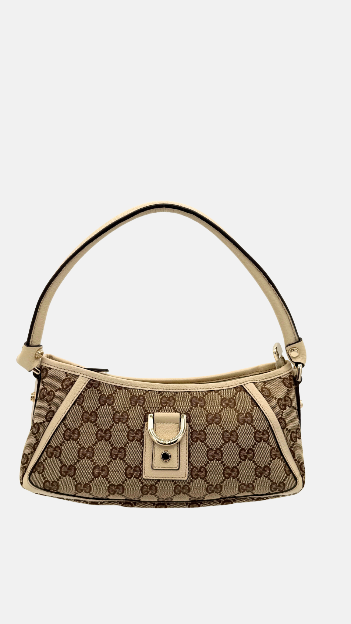 GUCCI MONOGRAM CANVAS POCHETTE